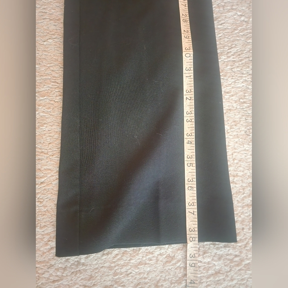 Suzy Sheir Black Dress Pants Straight Leg - Picture 9 of 11
